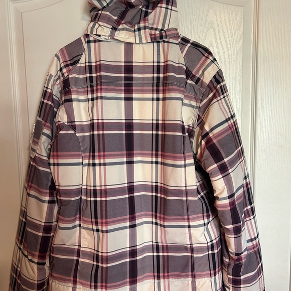 🏂 Women’s Powder Room Plaid Hooded snowboarding Jacket 🏂 - Picture 2 of 7